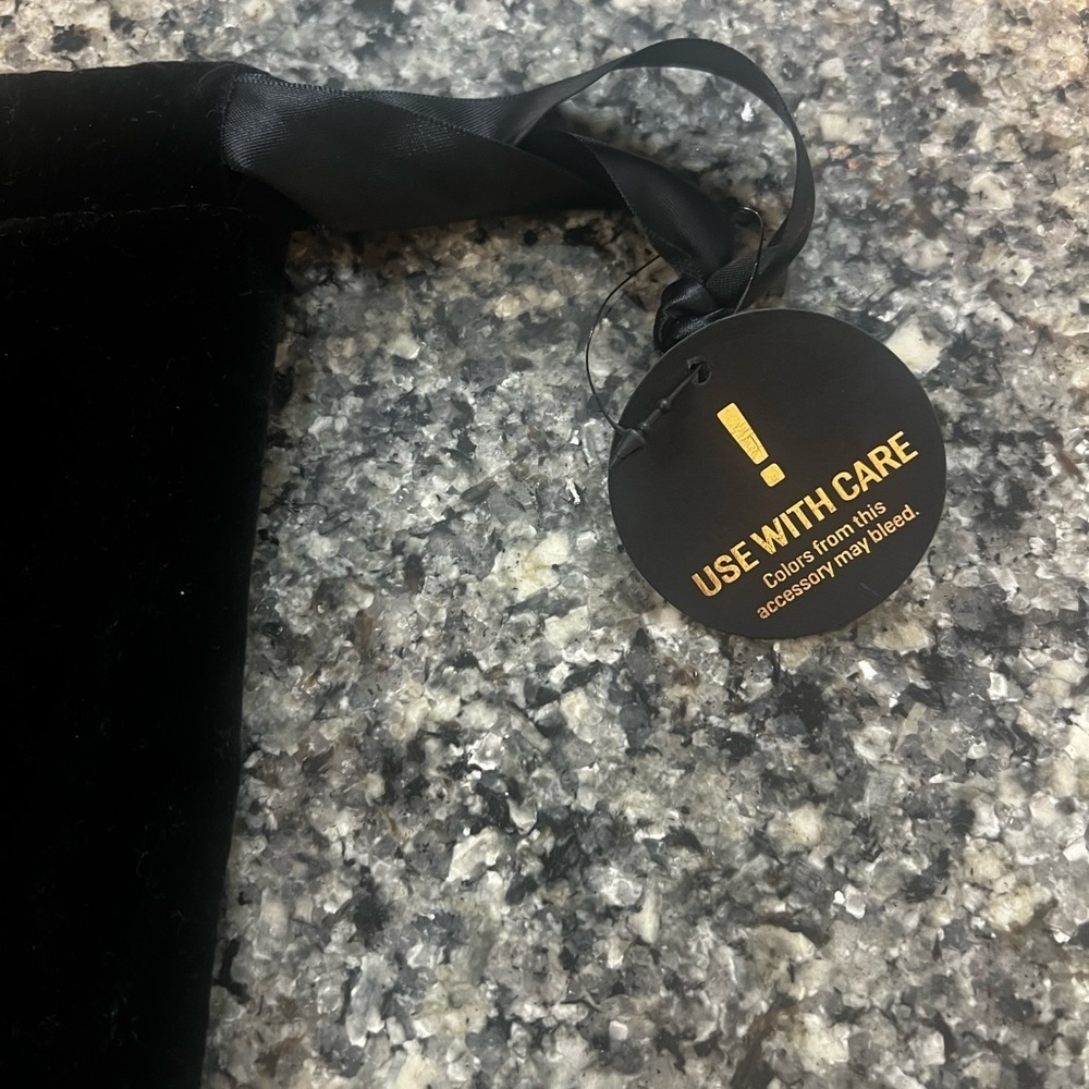 Puma. Fenty Beauty Black Velvet Toiletry Bag - Picture 2 of 4